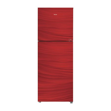 haier regular glass series refrigerator red