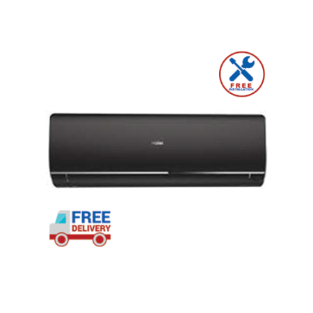 Haier Flexix Inverter AC 1 Ton Black Wifi HSU-12HFAA