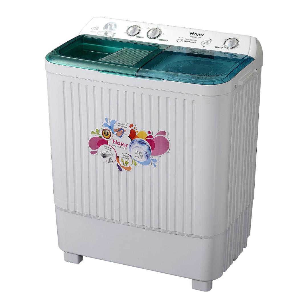 Haier Semi Automatic HWM100BSR Twin Tub To Me Mart